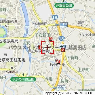 スタイリッシュ リバーの地図|位置図