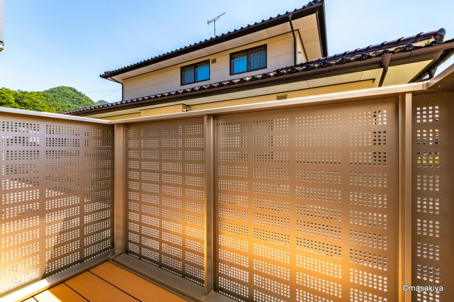 レジデンスフラワーⅡのバルコニー