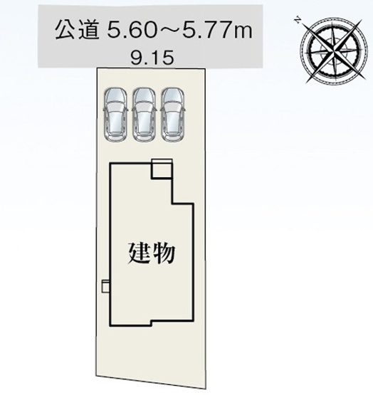 【区画図】 | 磐田市福田中島 14期 新築一戸建て | 区画図です