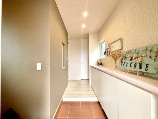 港区東茶屋一丁目戸建の玄関