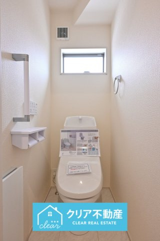 【トイレ】 | 大泉町第6仙石　リーブルガーデン | 清潔感のあるトイレは気持ちよく使うことができます♪