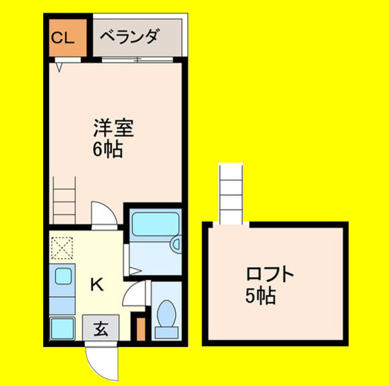 セジュール東別院　名古屋市賃貸　仲介手数料無料の間取り
