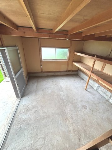 紫波町日詰戸建の収納|屋外収納（1F部分）