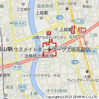 グロリアスの地図|位置図