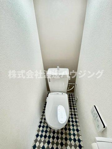 豊中市豊南町西テラスハウスのトイレ