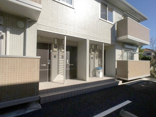 プリムヴェール上並榎　Ｂのエントランス|玄関外側