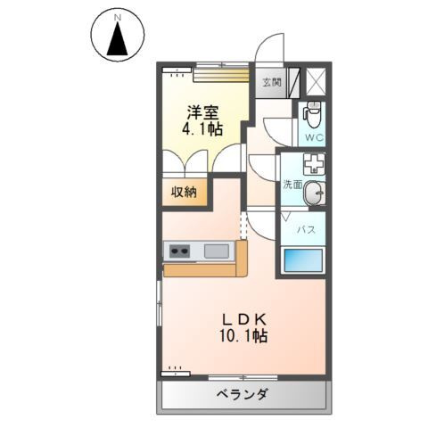 プロニティ　ピア　’０９の間取り