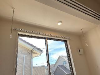 i:na テラス ミズホの設備|室内物干し（イメージ）