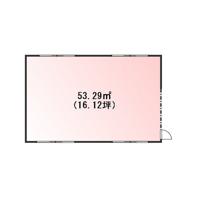 岐阜市南蝉１丁目の倉庫の間取り