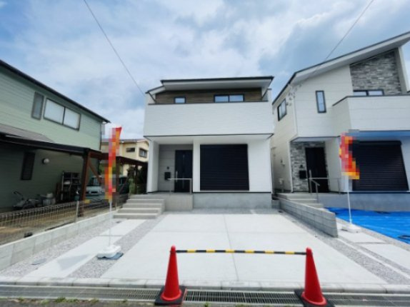 『八王子市新築戸建て』八王子市東浅川町563-5【仲介手数料無料】　８期の外観|～仲介手数料無料☆八王子ひなた不動産～八王子市東浅川町　新築戸建て