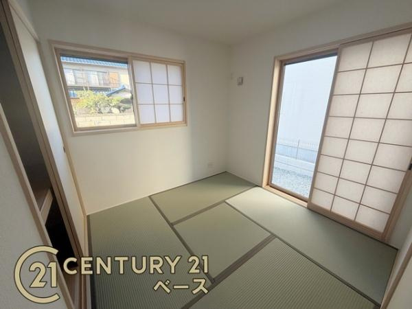 ファーストタウン矢田山町 １号地 ／新築一戸建の内観：施工例|■ほっこり落ち着ける和室！客間としてもご利用いただけます！■