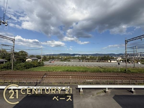 クレイドルガーデン七条 １号棟 ／新築一戸建のその他|■現地撮影写真■道路を挟んで物件前には高い建物が無く見晴らし良好です！