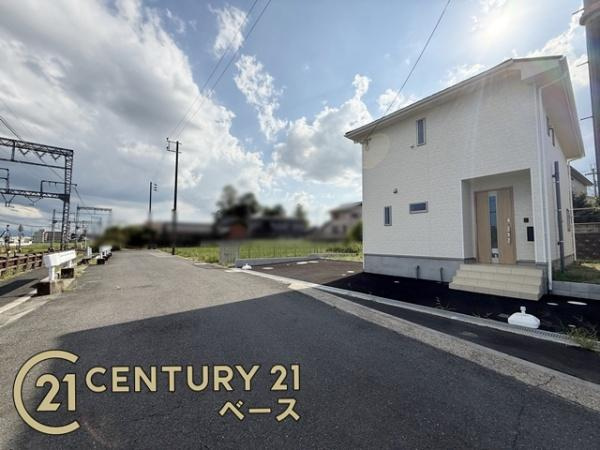 クレイドルガーデン七条 ３号棟 ／新築一戸建の前面道路含む現地写真|■現地撮影写真■前面道路は広々！駐車もラクラクです！