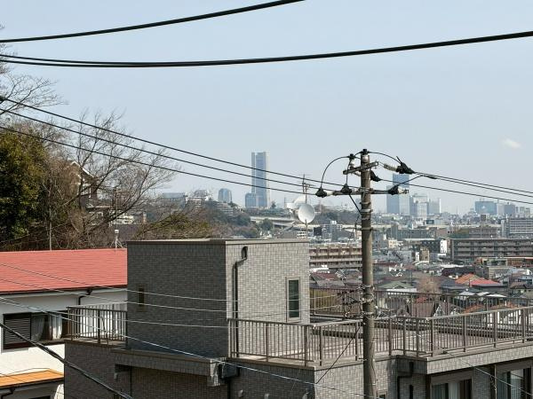 横浜市南区弘明寺町の中古一戸建のその他|現地からの眺望です。ランドマークビューです。
