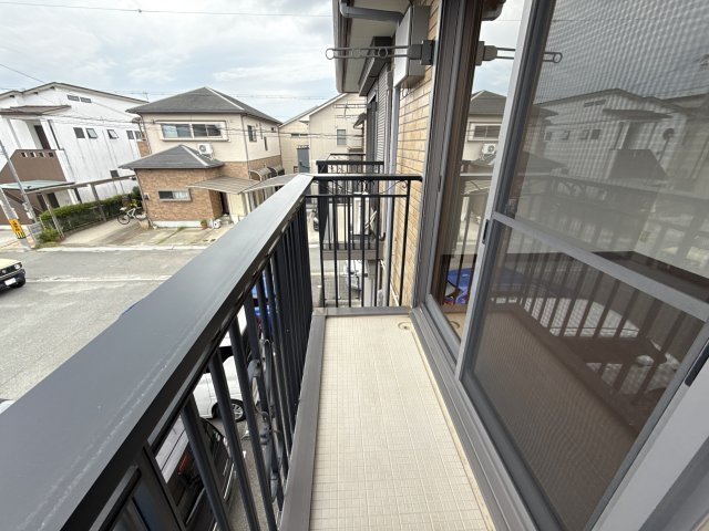 アゼリア宮上　Ａ棟のバルコニー