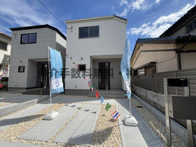 【外観】 | 神戸市須磨区白川台3丁目　新築戸建1号棟　仲介手数料無料！ | 建物外観を気になさる方へ、見た目の良い物件です