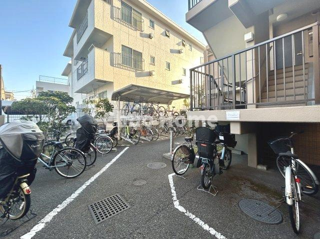 クリオ京成立石壱番館の駐輪場|駐輪場