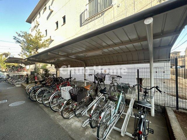 クリオ京成立石壱番館の駐輪場|【自転車置き場】最新の空き状況や費用などの詳細は担当スタッフまでお問い合わせください。
