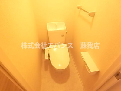 【トイレ】 | メゾン・ソレイユⅡ | 落ち着いたトイレです
