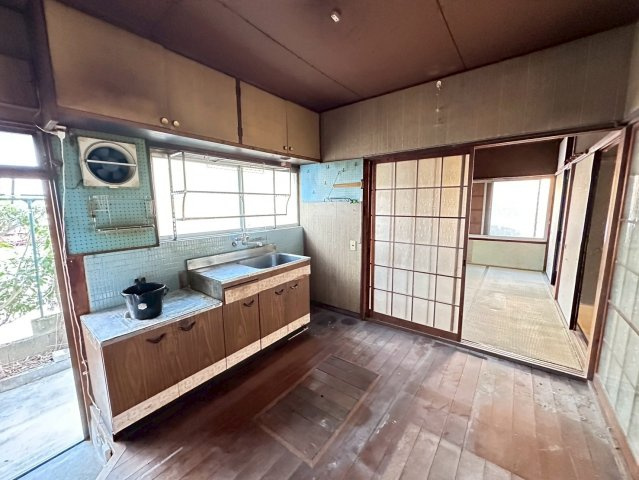 中古戸建　大垣市島町　昭和44年築のキッチン