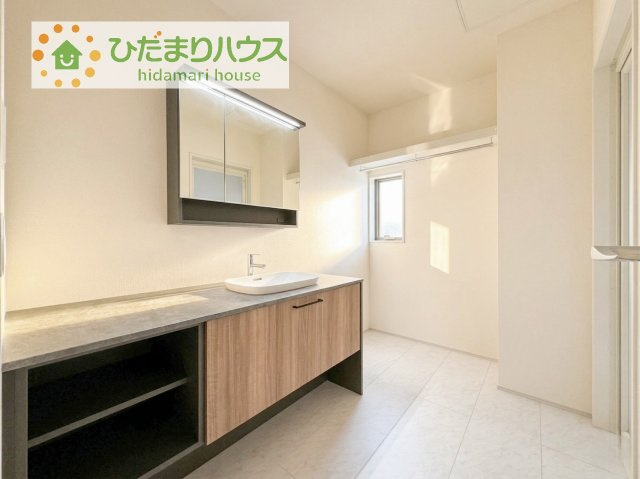 【独立洗面台】 | 第1取手市ゆめみ野　新築戸建　2号棟 | シンプルで使い勝手の良い独立洗面台！