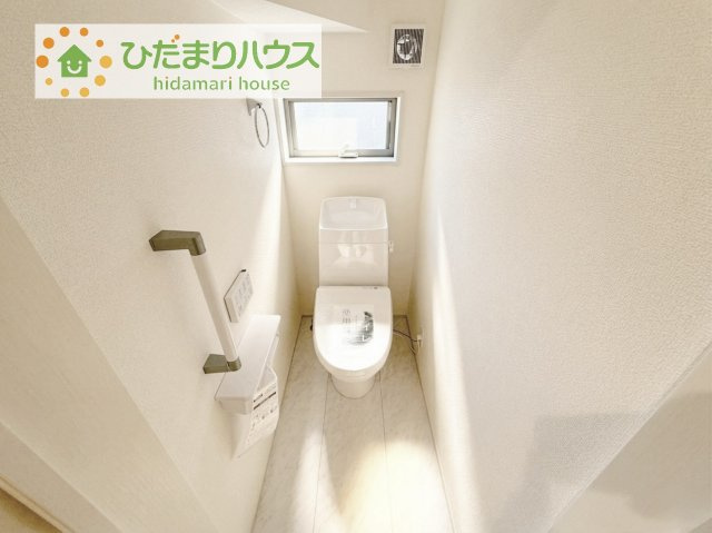 【トイレ】 | 第1取手市ゆめみ野　新築戸建　2号棟 | トイレは1F、2F共に完備！取り合いになることがありませんね(^^)/