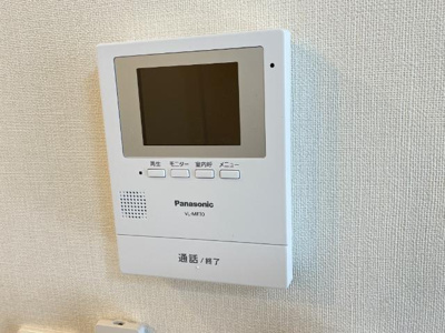 【セキュリティ】 | アンソレイユ | カメラ付インターホン