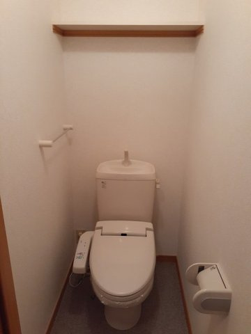 アルペンローゼのトイレ|嬉しい温水洗浄便座付き♪