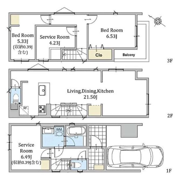 ★仲介手数料無料★横浜市西区岡野２丁目