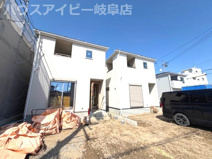 岐阜市西川手新築建売全4棟！お車並列2台可能！最寄りのバス停徒歩5分！厚見小学校まで徒歩25分！の画像