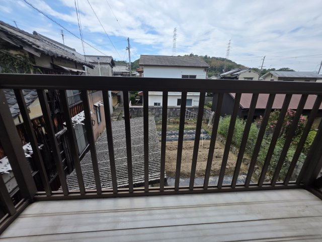 姫路市木場中古戸建のバルコニー