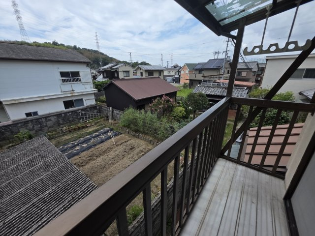 姫路市木場中古戸建のバルコニー
