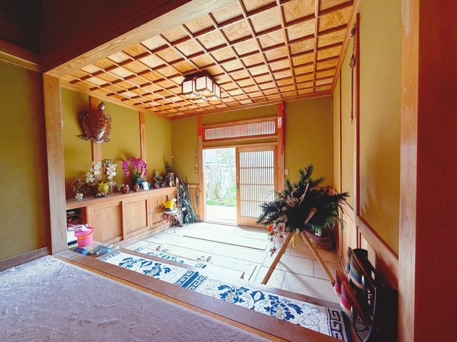 戸建　市川町澤の玄関