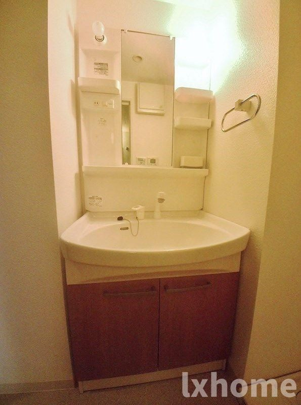 デル　スール　ラ　ローザの洗面所|広い洗面スペース