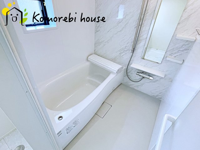 さいたま市北区日進町1728①　新築一戸建て　ミラスモシリーズ　01の浴室|日々の暮らしに欠かせないお風呂です