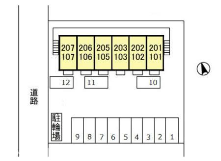 カーサＨＡＫＯＤＡの区画図|他社様掲載物件もまとめてご紹介、ご案内可能です(^^)/