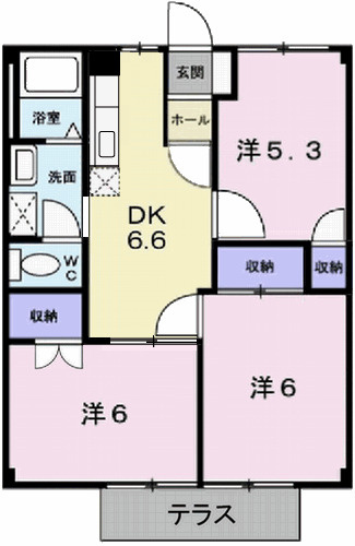 エクセル北門の間取り