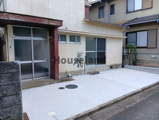 木ノ本戸建の駐車場
