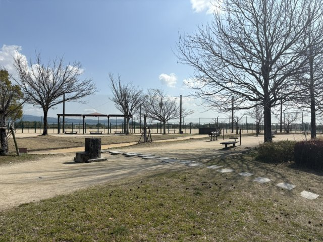 小郡市大崎土地3号地の外観|運動公園