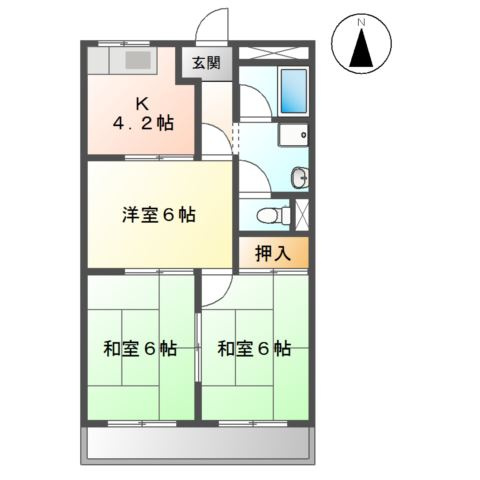 シャラハウスの間取り
