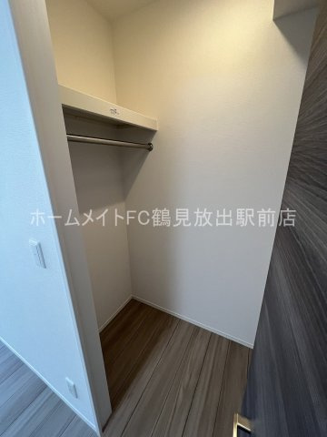 大阪市城東区永田４丁目のアパートの収納