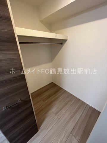 大阪市城東区永田４丁目のアパートの収納