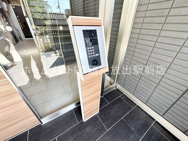 大阪市城東区永田４丁目のアパートのセキュリティ