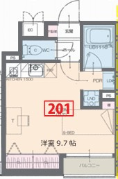 ISM Ⅱ（住居）の間取り