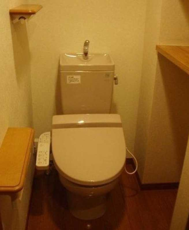 ルーブル祐天寺　独立洗面台　オートロック　システムキッチンのトイレ