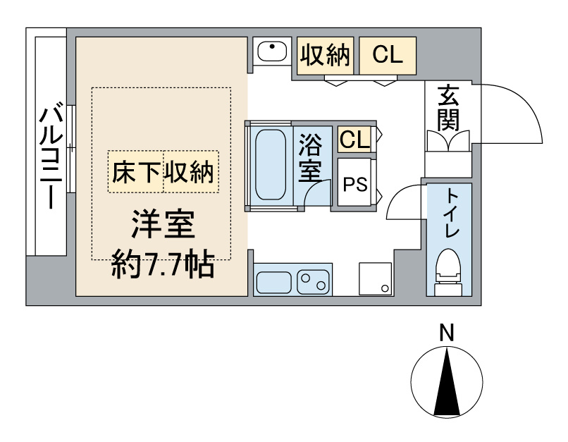 ラクロアの間取り