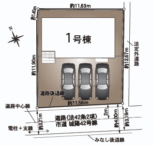 【区画図】 | クレイドルガーデン姫路市庄田第１ | 区画図