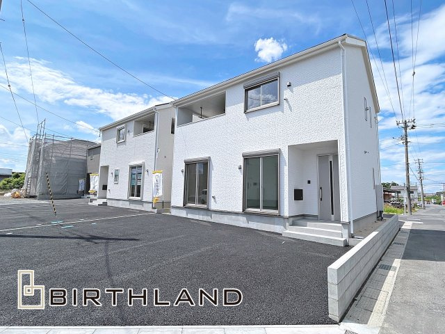 新築戸建・新築建売　郡山市安積町笹川第7　永盛小・安積中の外観|【2号棟】完成いたしました！いつでもご内覧可能です♪