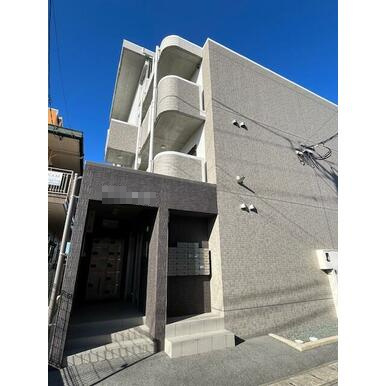 熊本市東区月出７丁目の賃貸マンションのエントランス