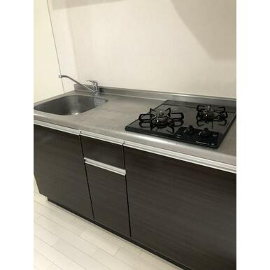 熊本市東区月出７丁目の賃貸マンションのキッチン